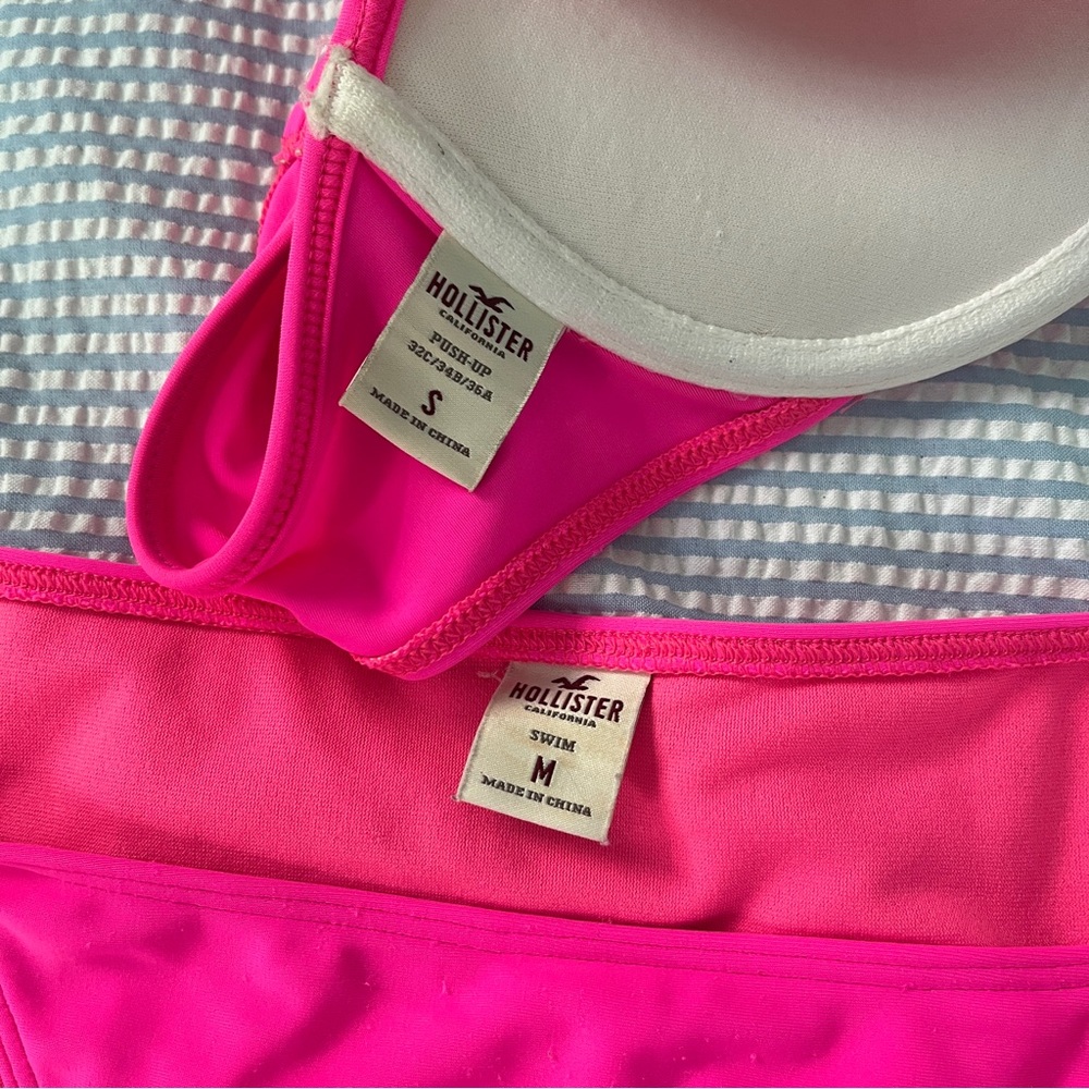 HOLLISTER RUFFLE BIKINI SET - Picture 3 of 5
